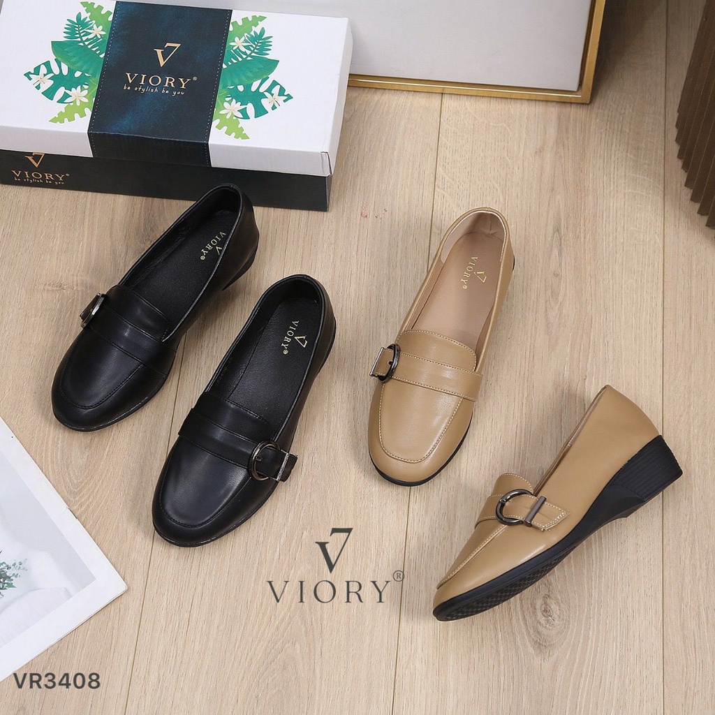 VIORY VR3408 Sepatu loafers wanita