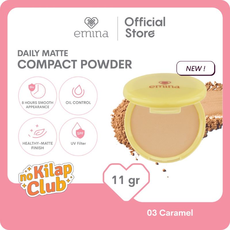 EMINA DAILY MATTE BB CREAM LOOSE POWDER COMPACT POWDER