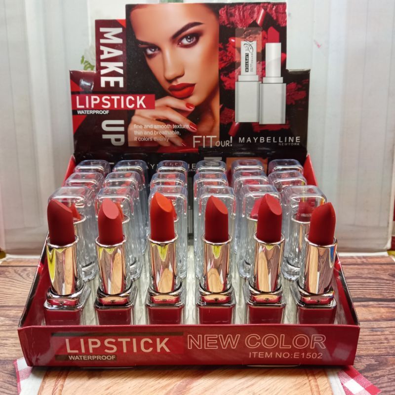 LIPSTIK MAYBELLINE MATTE FIT OUR 12pcs