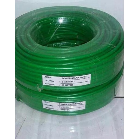Kabel untuk solar cell solar panel AKIKU 2 x 2,5 18 meter