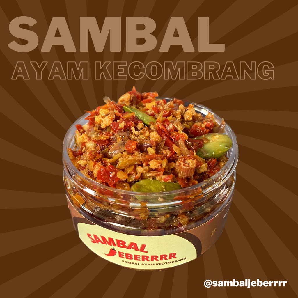 

Sambal Ayam Kecombrang 150gr