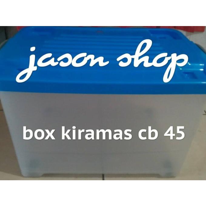 Sale Box Plastik Besar/Wadah Kotak Plastik Serbaguna Kiramas Termurah