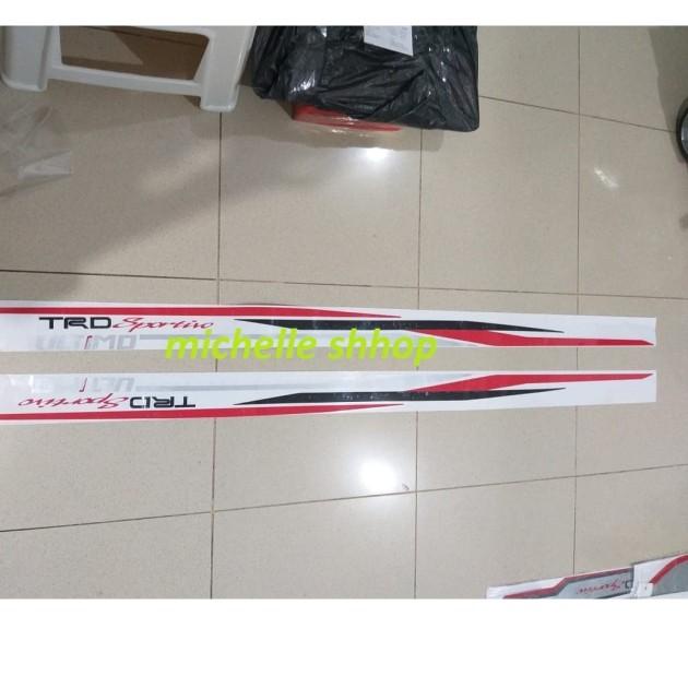 STICKER BODY SAMPING RUSH/TERIOS TRD SPORTIVO ULTIMO