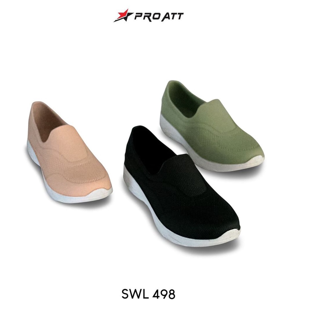 Sepatu Wanita ATT SWL 498 Karet Sneakers Anti Air Trendy
