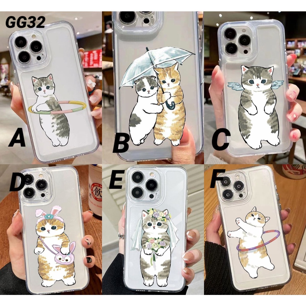 Softcase TS Motif Cat GG32 for Vivo T1 V20 V20se V23 V23e V25 V25e Pro Y02 Y12 Y15 Y16 Y17 Y15s Y20 Y20i Y12s Y21 Y21s Y22 Y22s Y30 Y30i Y33s Y35 Y50 Y55 Y75 Y91c Y91 Y93 Y95 5G