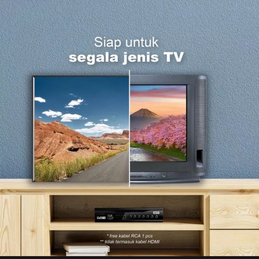 LUBY SET TOP BOX DVB T2 02 TV SIARAN DIGITAL RECEIVER STB BISA YT &amp;REC - STB LUBY