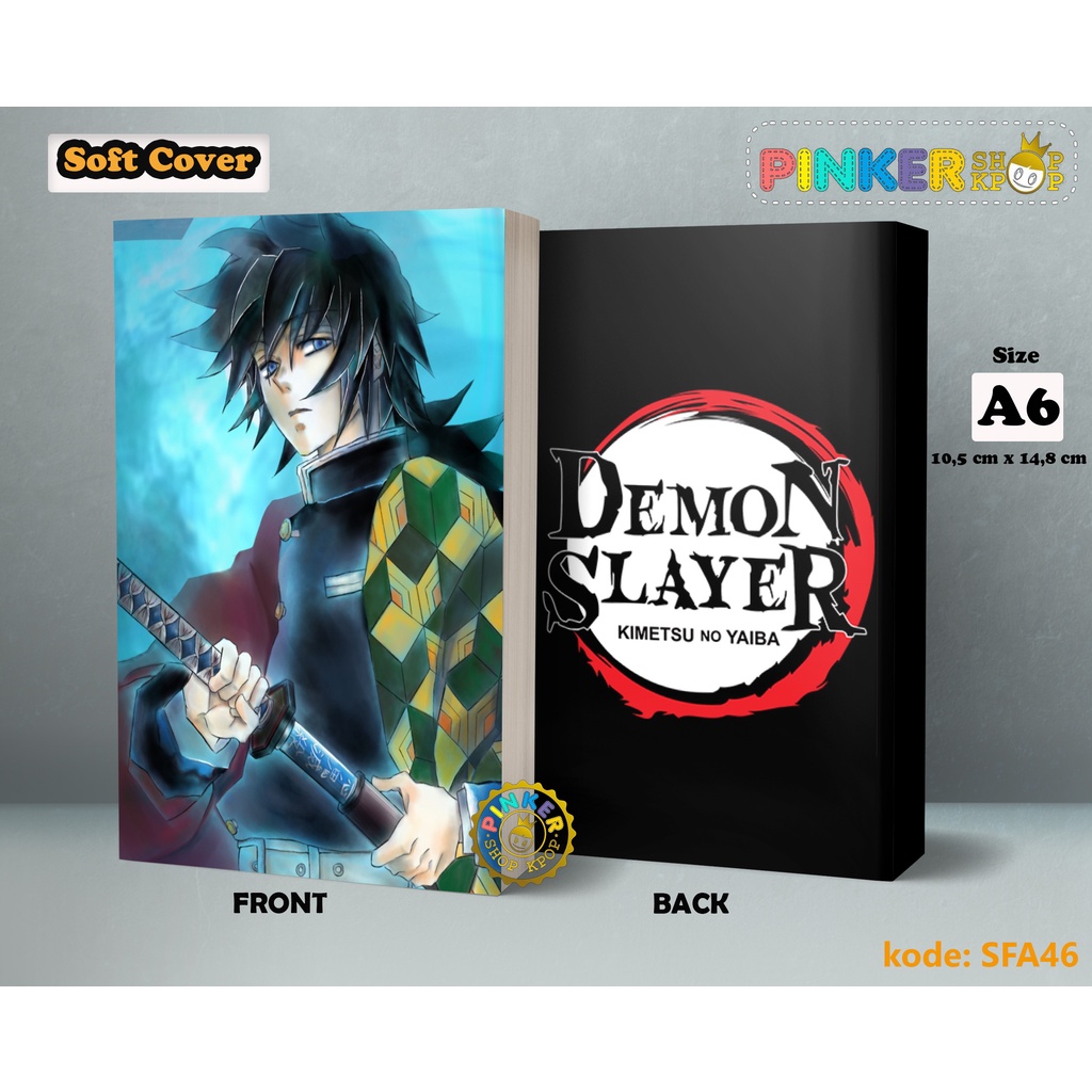 

(SFA46) Pocket Note Anime DEMON SLAYER softcover