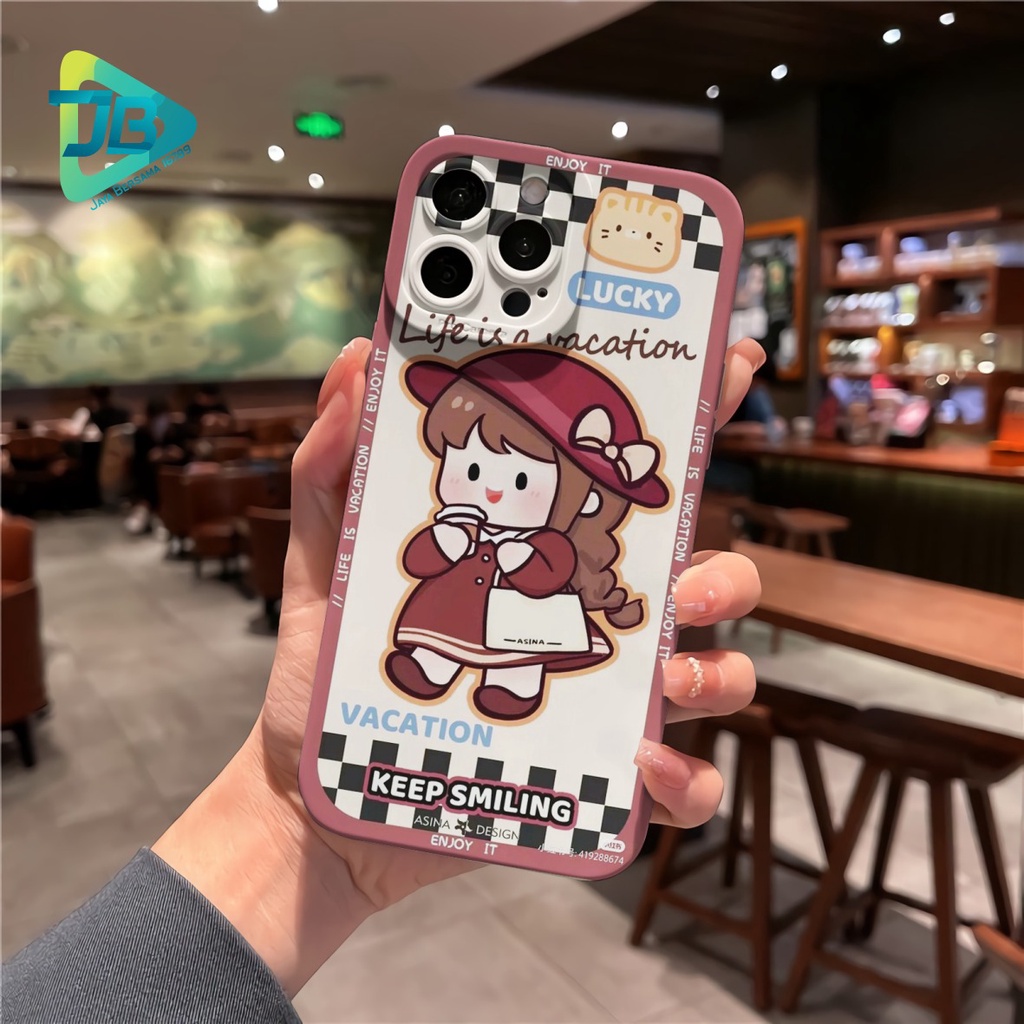 CUSTOM CASE SOFTCASE SILIKON PROCAMERA VACATION CUSTOM OPPO REALME VIVO XIAOMI SAMSUNG INFINIX IPHONE FOR ALL TYPE JB6216