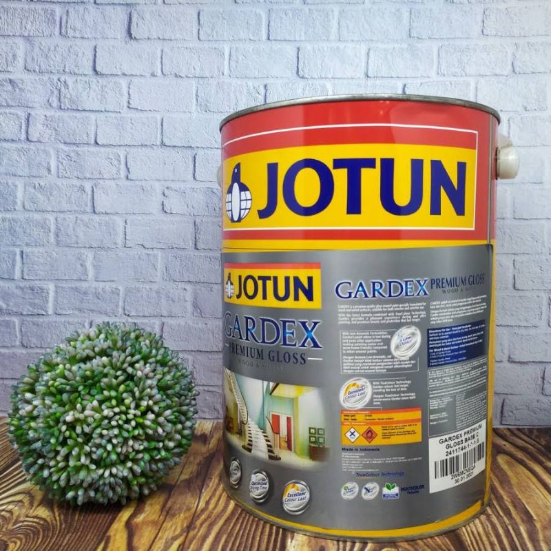 CAT MINYAK KAYU & BESI JOTUN GARDEX PREMIUM GLOSS (5 LITER)