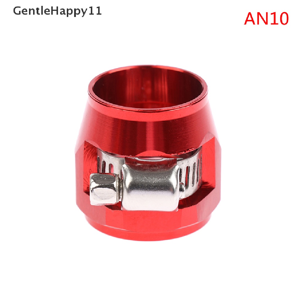 Gentlehappy AN4 /6 /8 /10 /12 Hose Clamp Fuel Pipe Clip Selang Air Minyak Klem Fitgs id