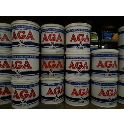 Cat AGA warna standart 1kg. cat poster. cat akrilik. acrylic