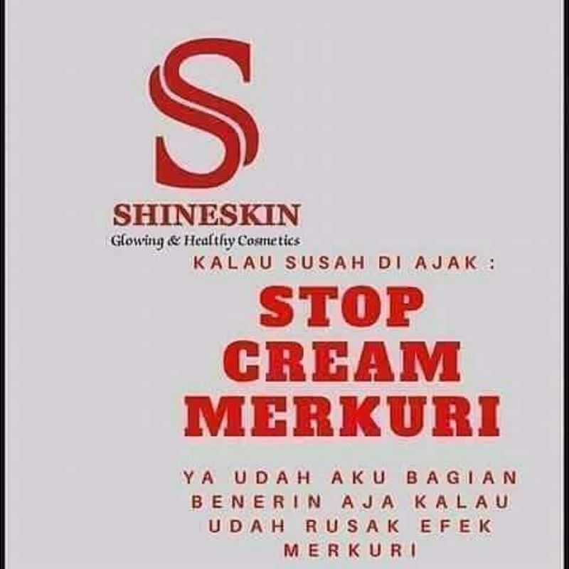 PAKETAN SHINESKIN SKINCARE FLEK HITAM