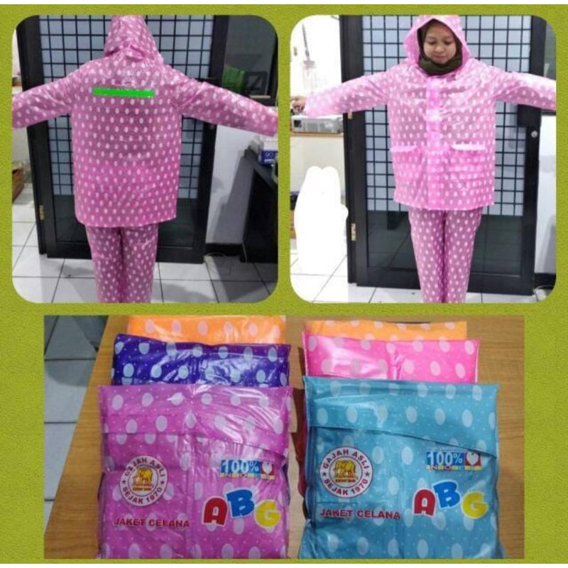 Mantel / jas hujan Anak polkadot