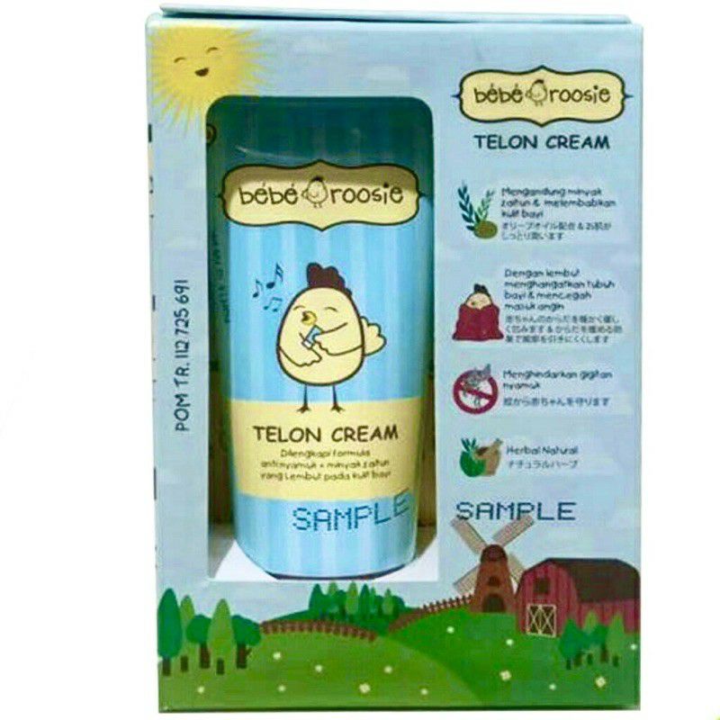 BEBE ROOSIE TELON CREAM by Jamu Jago (alternatif pengganti minyak telon) ASLI ORI 100%