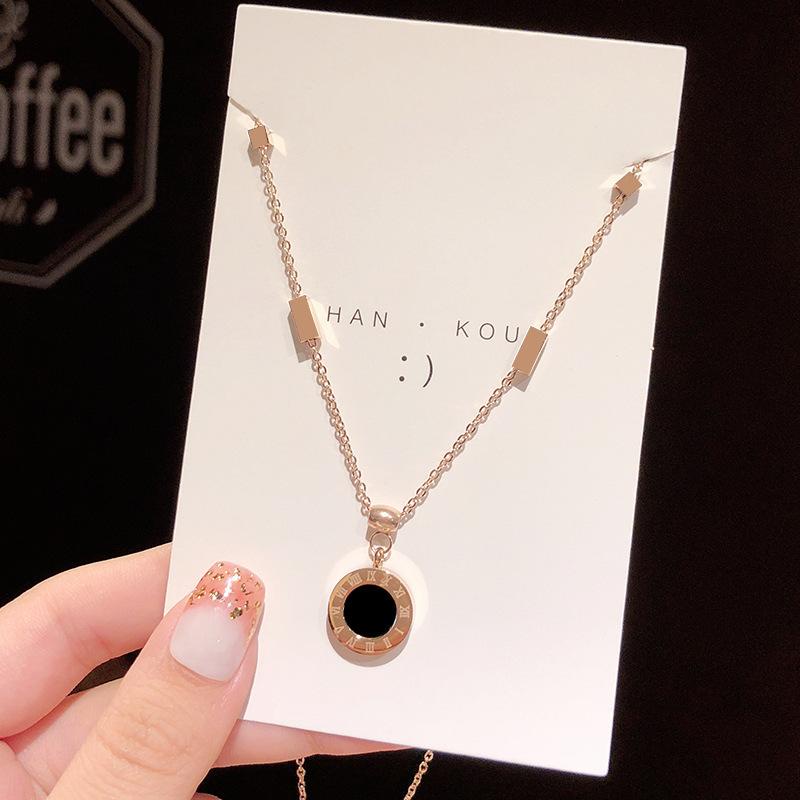 [Bayar Di Tempat] Kalung Titanium Wanita Liontin Bulgary Anti Karat Selamanya / kalung titanium cewek anti karat dan luntur / kalung korean style cewek