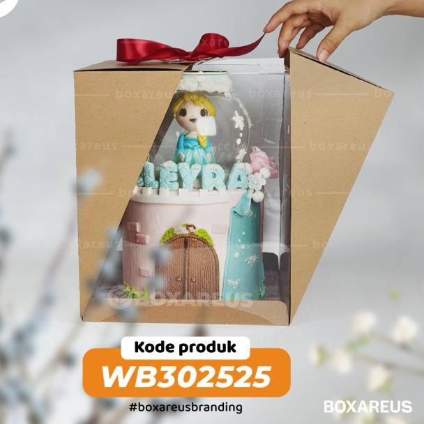 

Dus Kue Tinggi Tall Cake Box Mika 25 x 25 x 30cm Kotak | WB302525