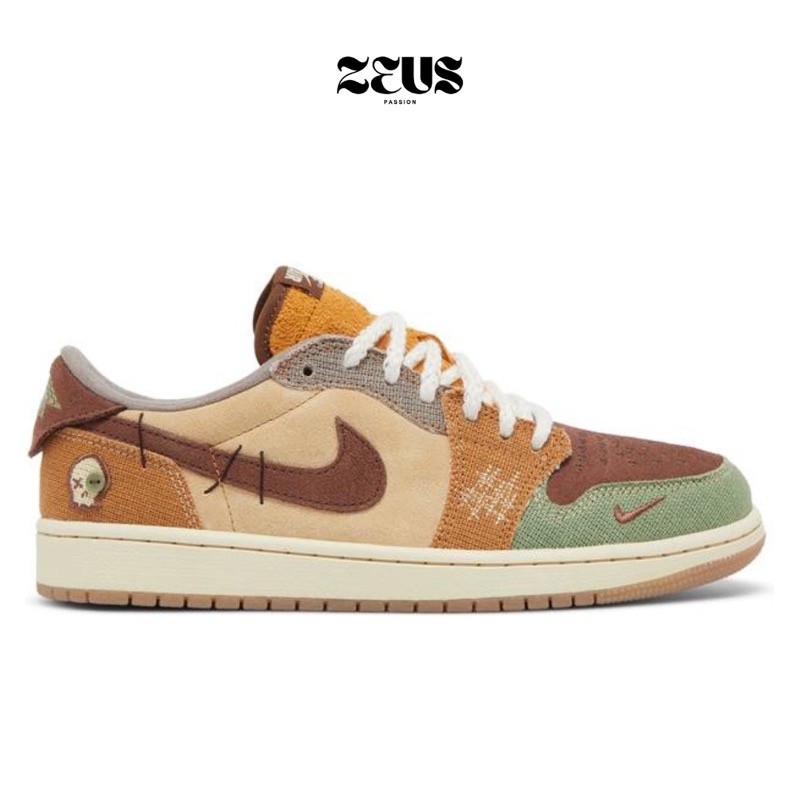 NIKE AIR JORDAN 1 LOW OG ZION WILLIAMSON VOODOO ORIGINAL