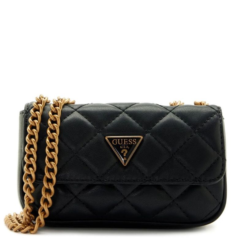 GUESSS Cessily quilted mini crossbody bag