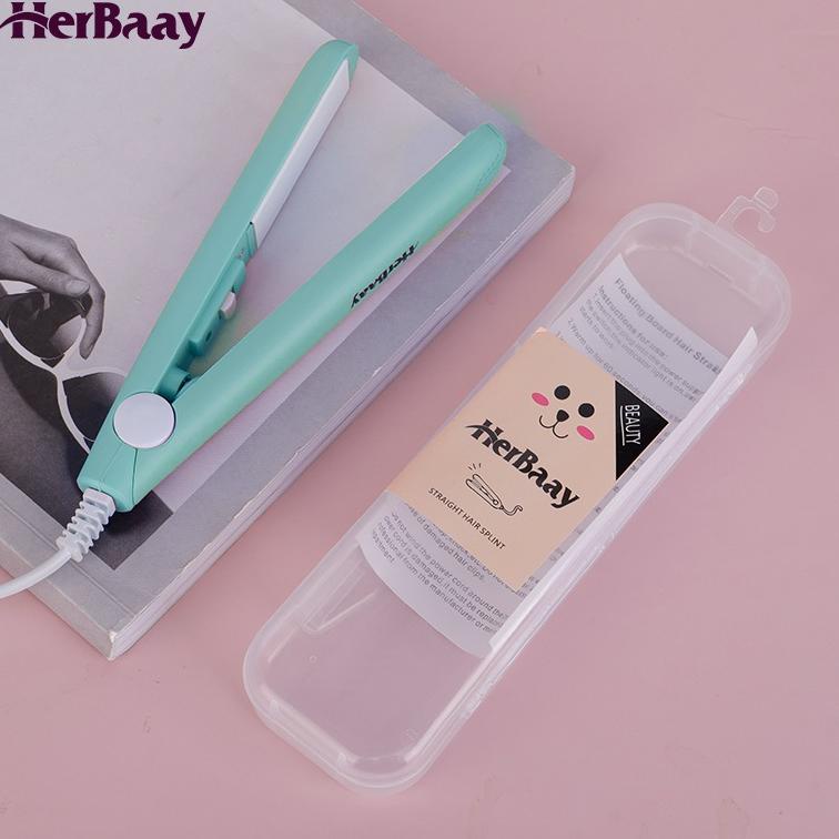 X1Q7 Herbaay catok  mini catok rut lurus dan keriting 2 in 1
