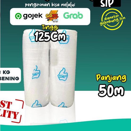 

Bubble Wrap MURAH SIP - Putih, 3 KG