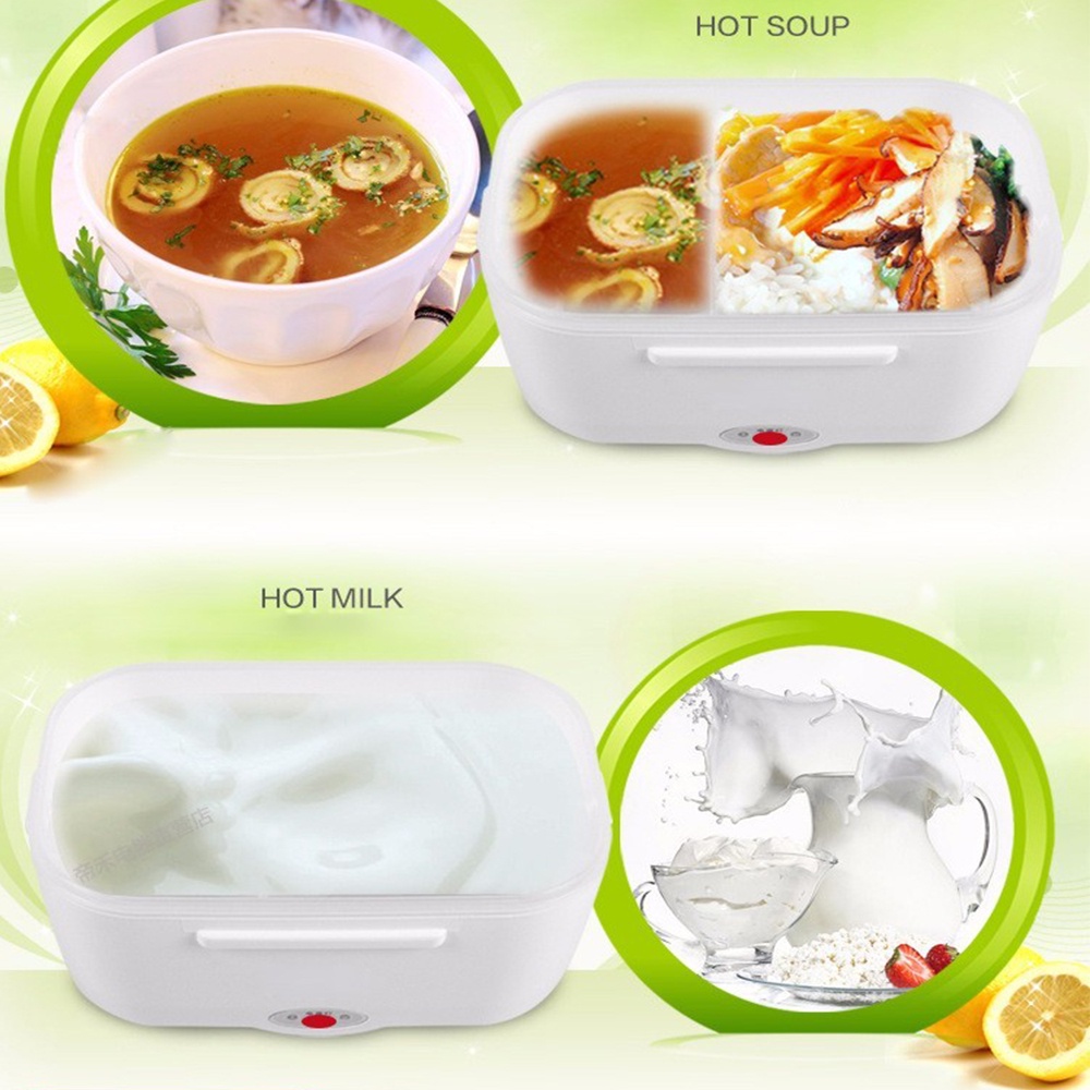 Kotak Makan Elektrik Pemanas / Kotak Bekal Elektrik Rantang Makanan Serbaguna 1 Tingkat - Portable Electric Lunch Box Multingsi Random