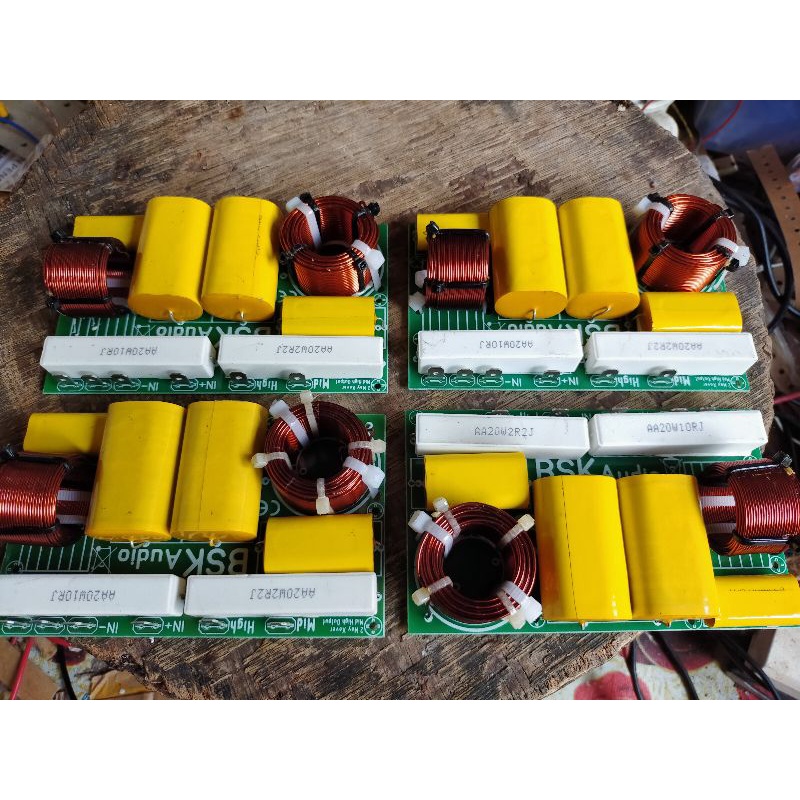 crossover pasif balap 2 way medlle hid 4 ohm