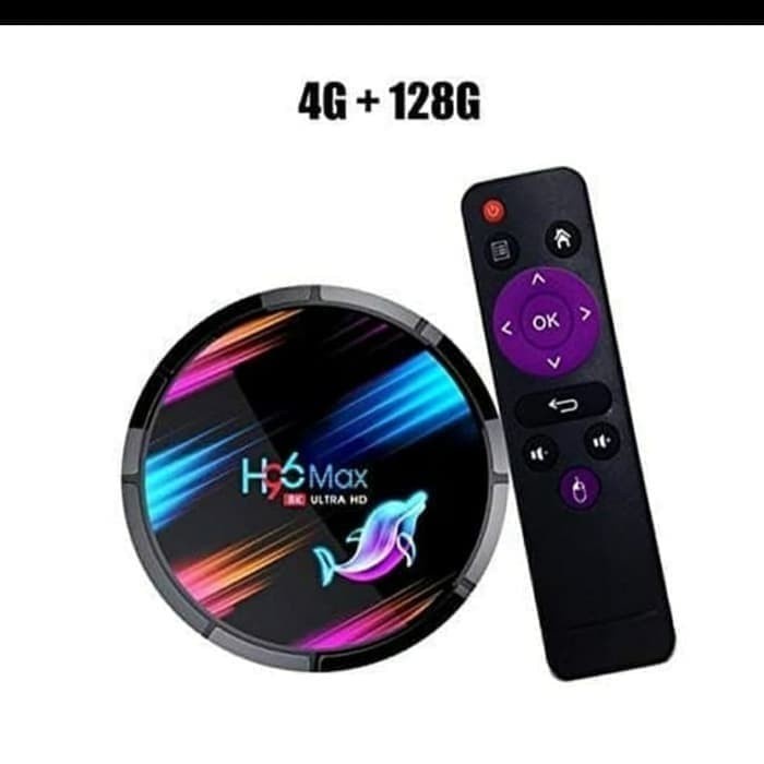 Produk Terbaru Android Tv Box H96 Max X3 4Gb/128Gb Os 9 Wifi Dual Band Amlogic S905X3