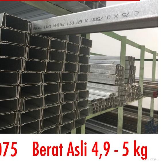 Baja RIngan Prima Inti Truss 0.75mm / CNP Baja Ringan - DEPOK