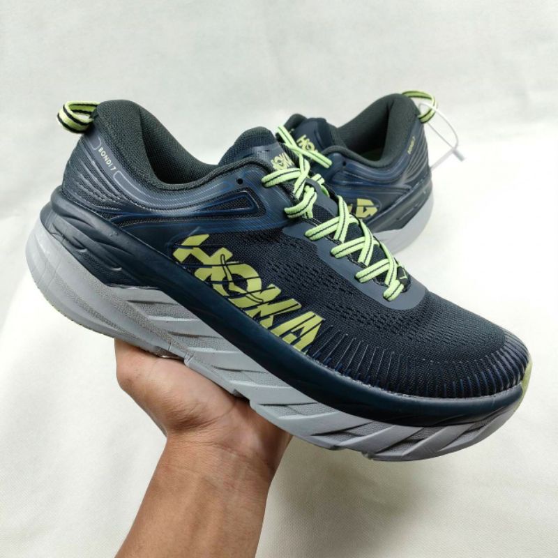 Sepatu HOKA One One Bondi 7 - Blue Navy