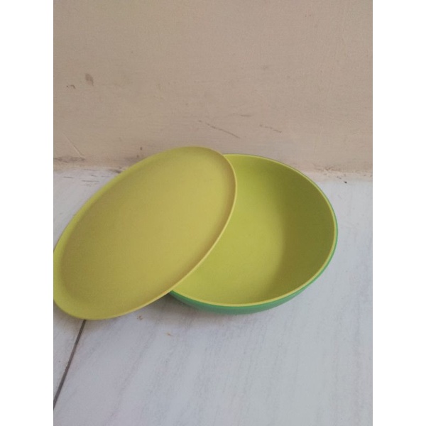 Tupperware second Allegra & bowl orange