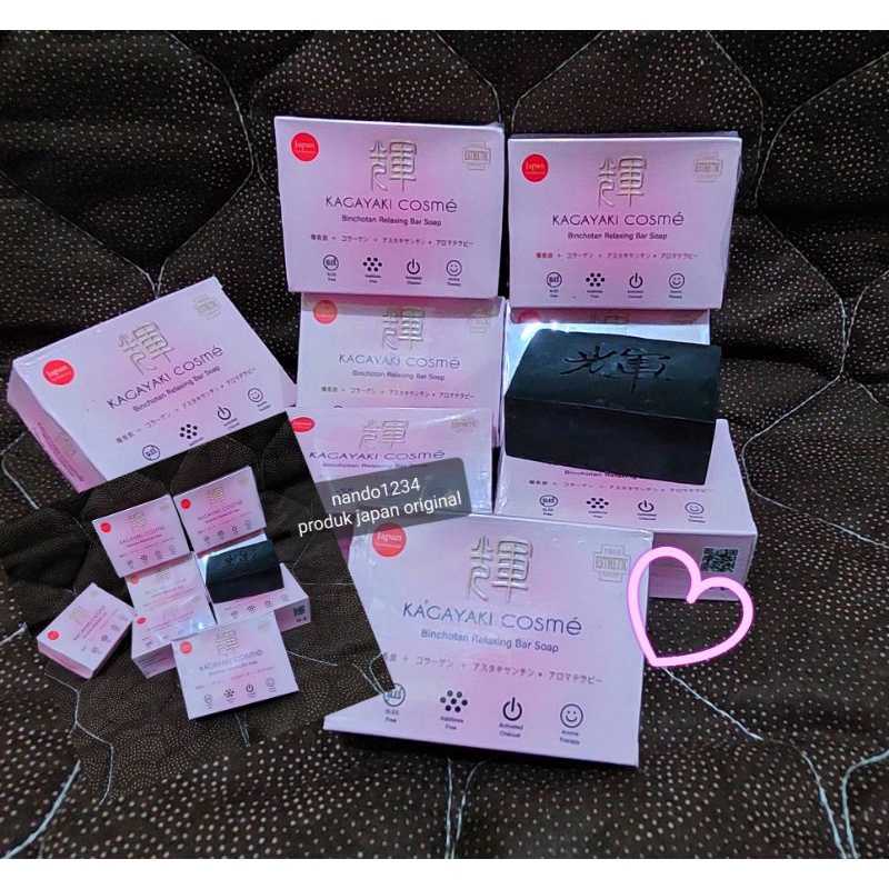 SAQ atau royal estrimo atau sabun muka arang kagayaki cosme