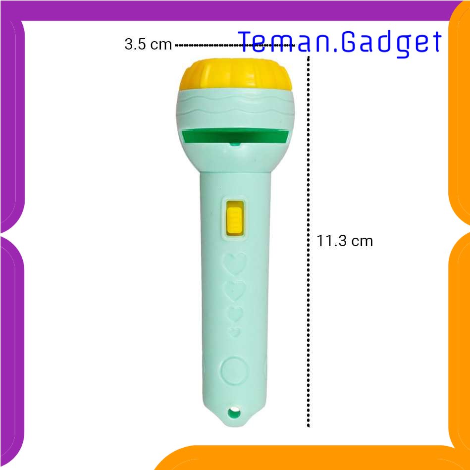 TG-MAN Toddi Senter Lampu Proyektor Mainan Anak - F0235