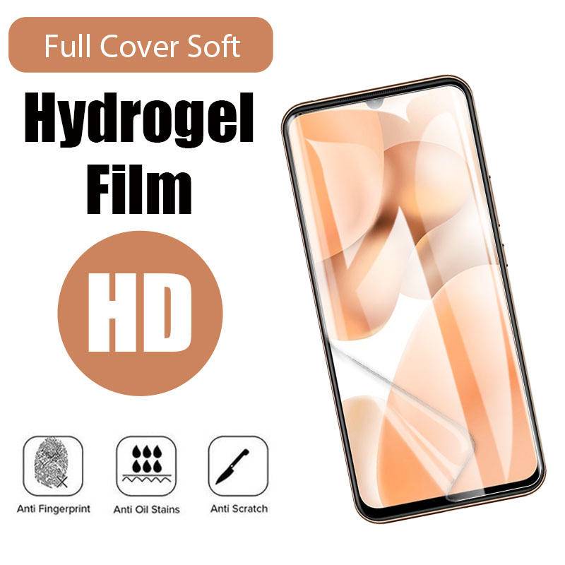 4pcs Film Pelindung Layar Hydrogel Untuk Xiaomi 10 11 Pro Lite Ultra 5G Redmi Note 10 Pro Lite