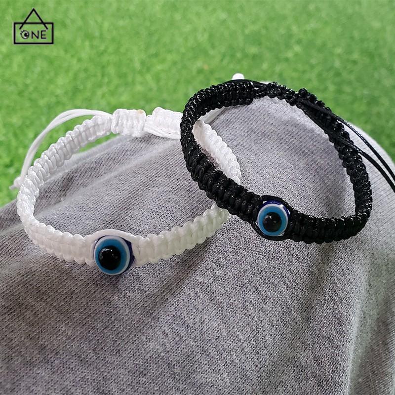 COD❤️Gelang Tali Simple Evil Eye Biru Gelang Merah Keberuntungan-A.one