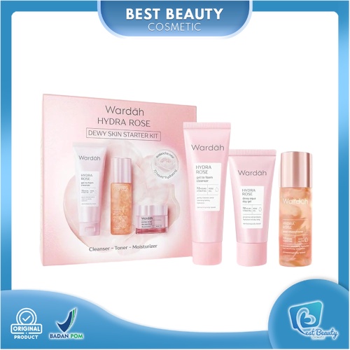 ★ BB ★ Wardah Hydra Rose Dewy Skin Starter Kit