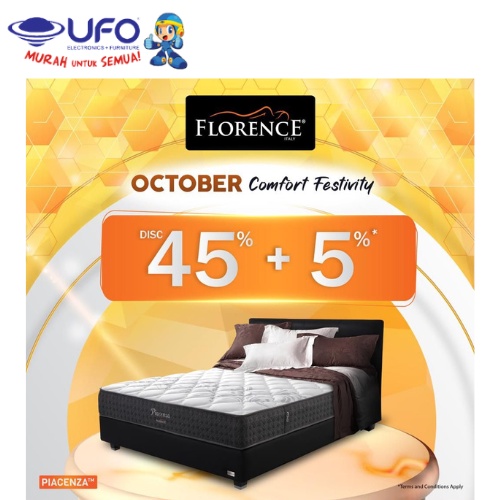 Florence Kasur Matras Tipe Piacenza