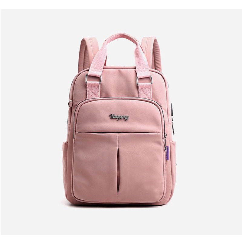 Tas Ransel Wanita Remaja Terbaru Waterproof Backpack Pu Later