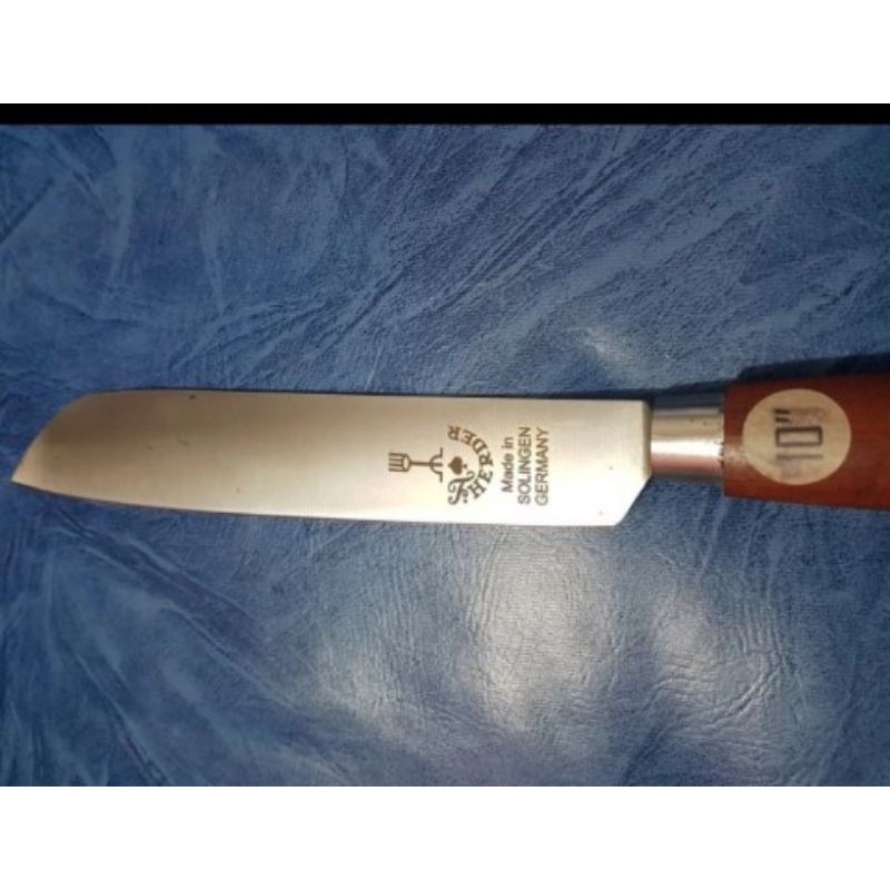 Pisau Cap Garpu 6 inch plus Sarung ORI 100 % Made in Solingen Germany