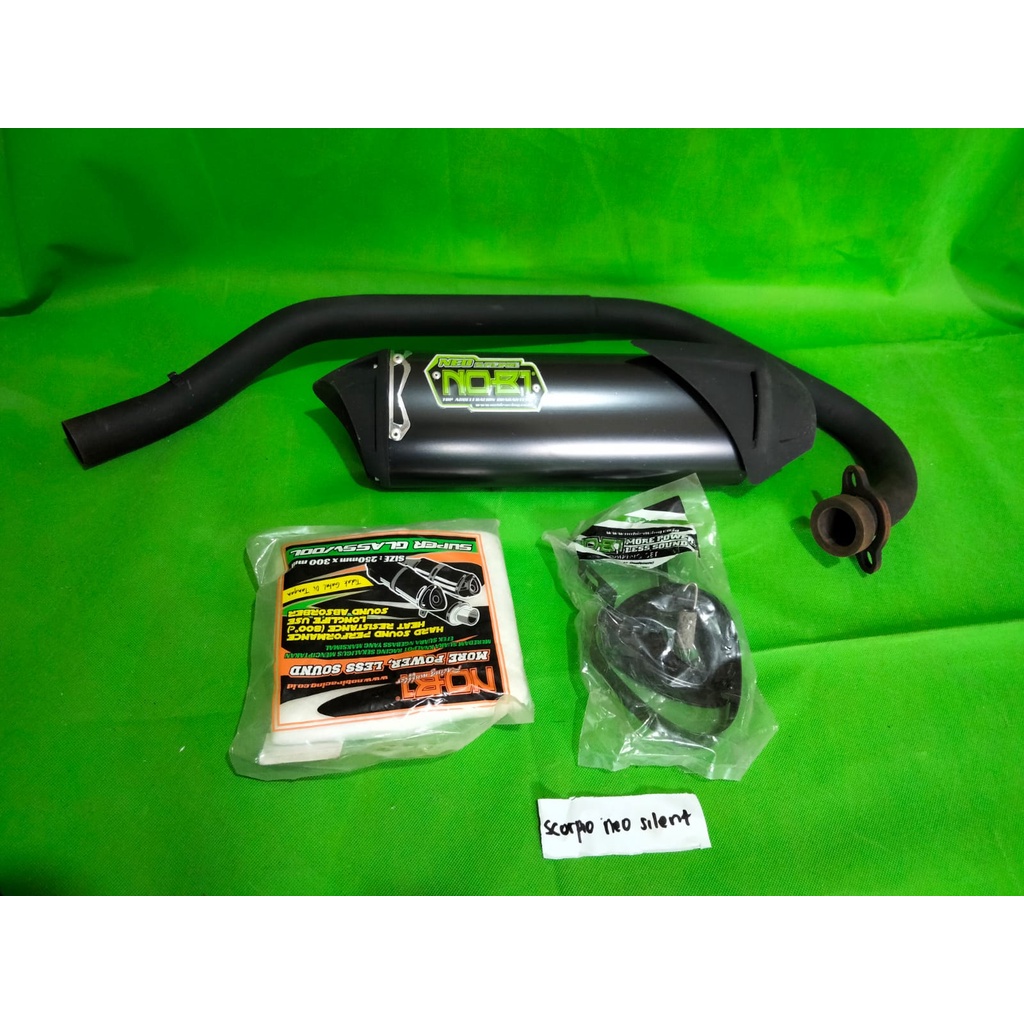 KNALPOT RACING NOBI NEO SILENT MOTOR SPORT