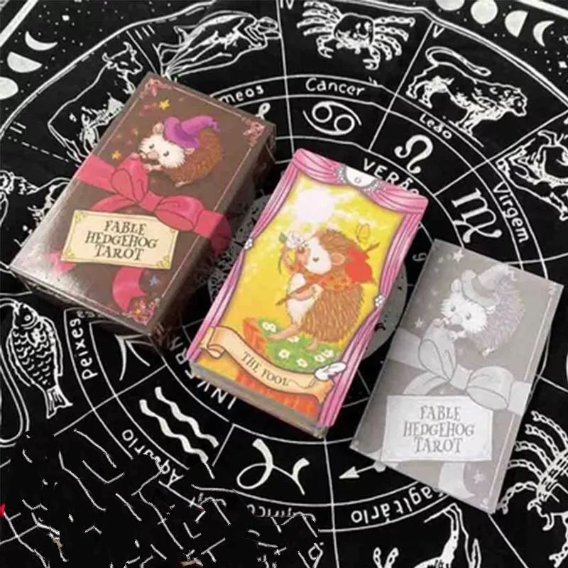 Fable Hedgehog Tarot 12x7cm include guide paper