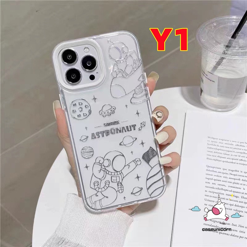 3in1 Soft Case Bumper Shockproof Kartun NASA NFC Cover Hp Redmi Note 10 / 9T / 10A / 9A / 10 / 11 / 8 / 9 / 10pro / Max / 10s / 11 / 10pro