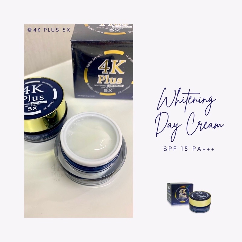 4K PLUS WHITENING DAY NIGHT CREAM