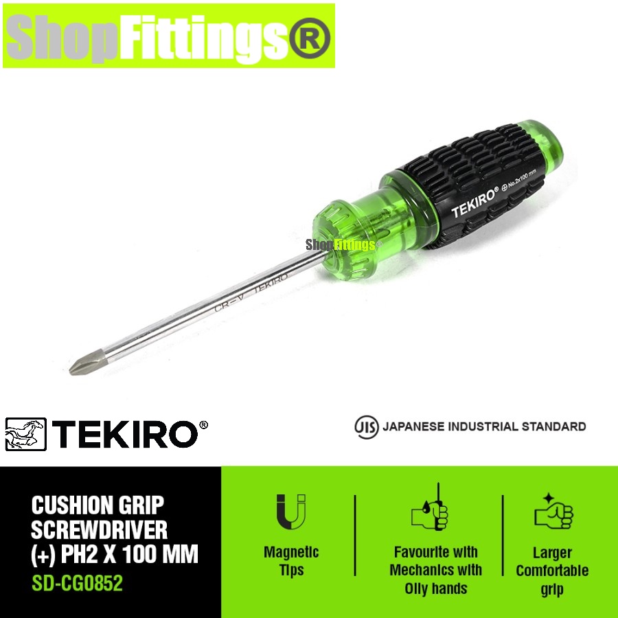 Jual Tekiro Obeng Plus Ph X Mm Gagang Karet Philip Screwdriver Sd Cg Shopee