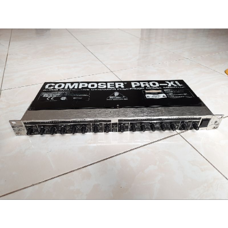 composer pro-xl mdx2600  behringer logo lama bekas ori