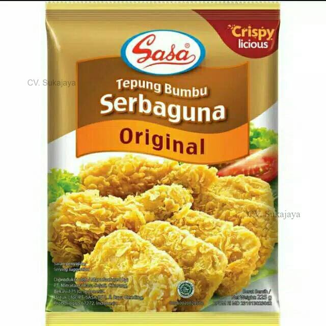 

Sasa Tepung Bumbu Serbaguna Original / Hot & Spicy 225 gram
