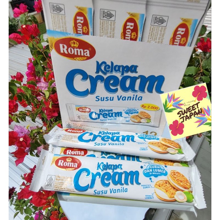 Roma cream susu terbaru eceran 2000