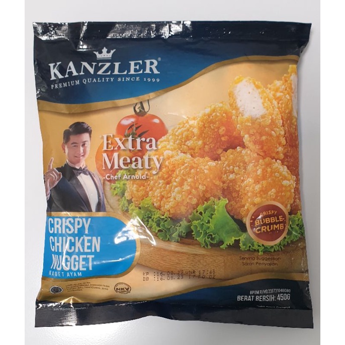 

Kanzler Crispy Chicken Nugget 400 gr