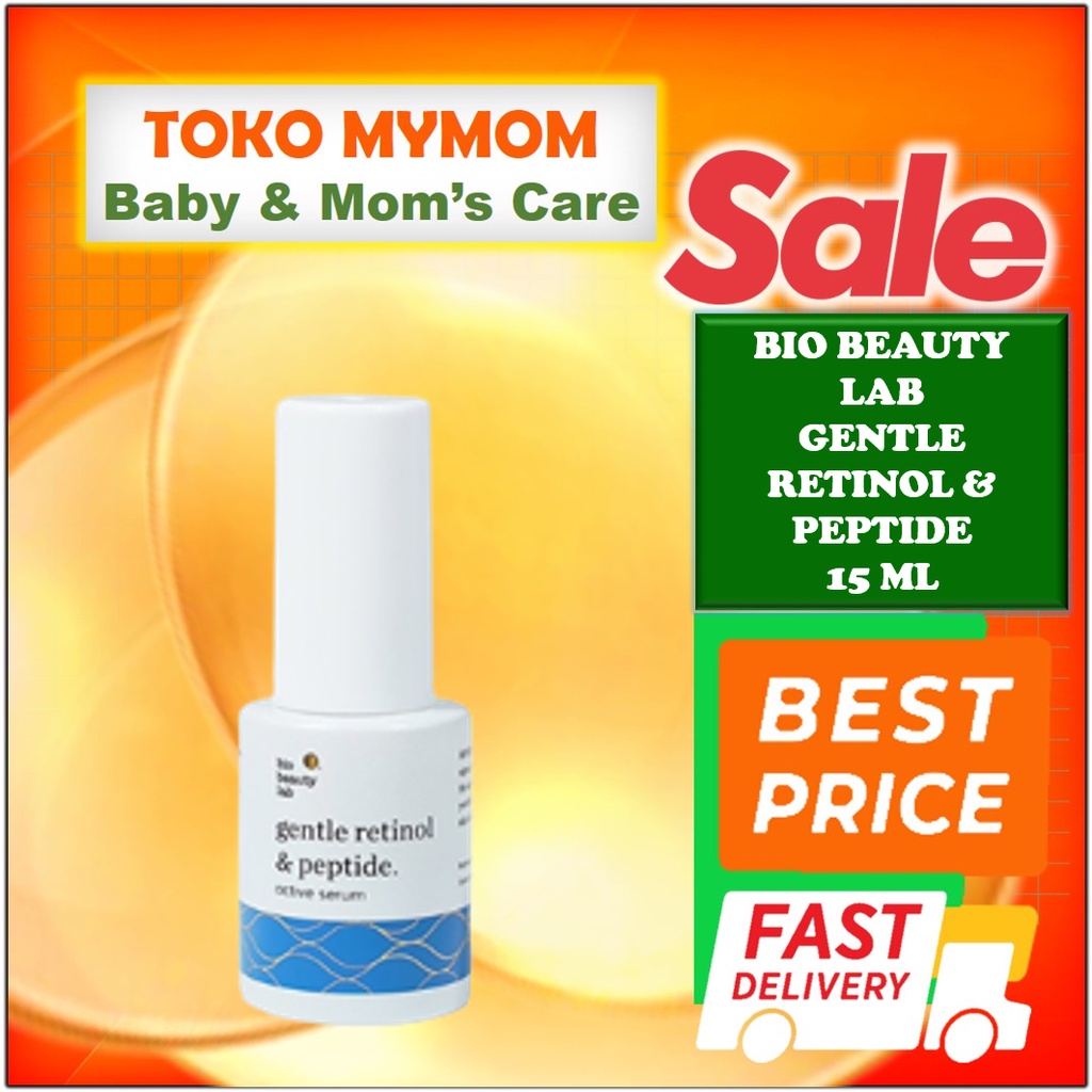 [BPOM] Bio Beauty Lab Gentle Retinol &amp; Peptide 30ml / Serum Wajah / Brightening Serum / Facial Essence / Face Serum / MY MOM