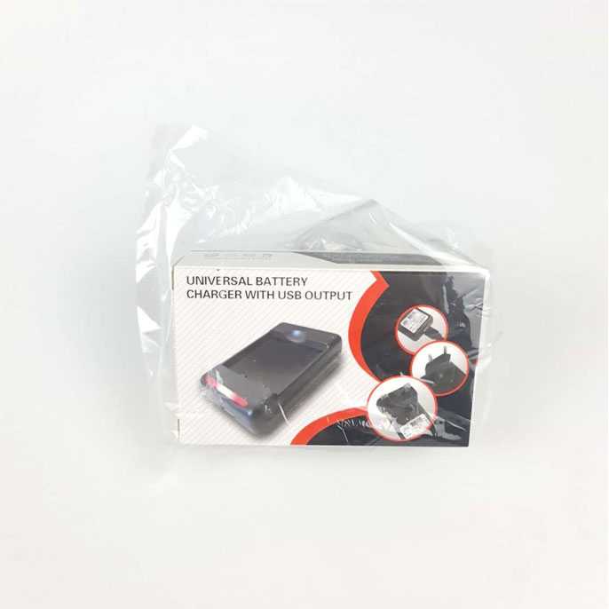 Charger Baterai Universal USB Battery Dock with LCD Display Carger Multifungsi Isi Batrai Smartphone Portable