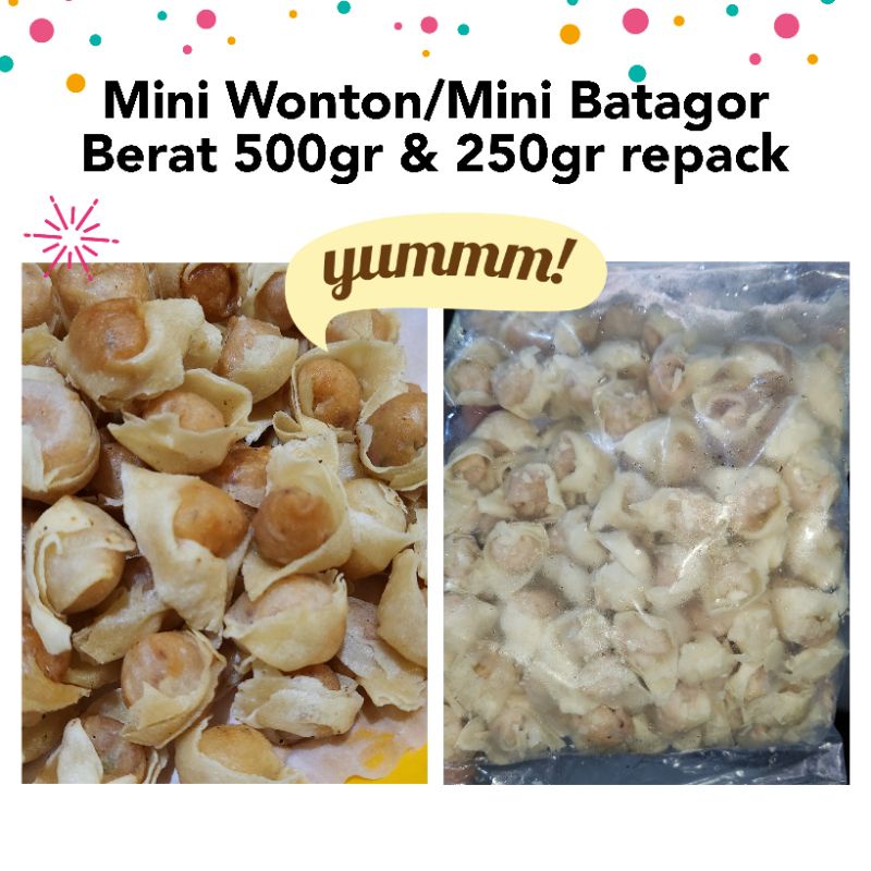 

Wonton Mini / Pangsit Mini
